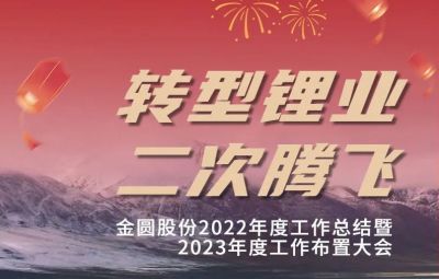 金圓頭條 | 金圓股份2022年度工作總結暨2023年度工作布置大會圓滿召開！